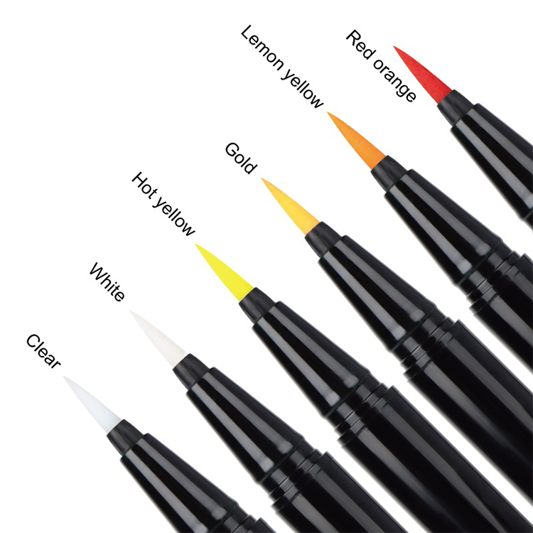 2021 hot private label colorful magic eyeliner adhesive glue pen vegan and cruelty free factory supply EY79