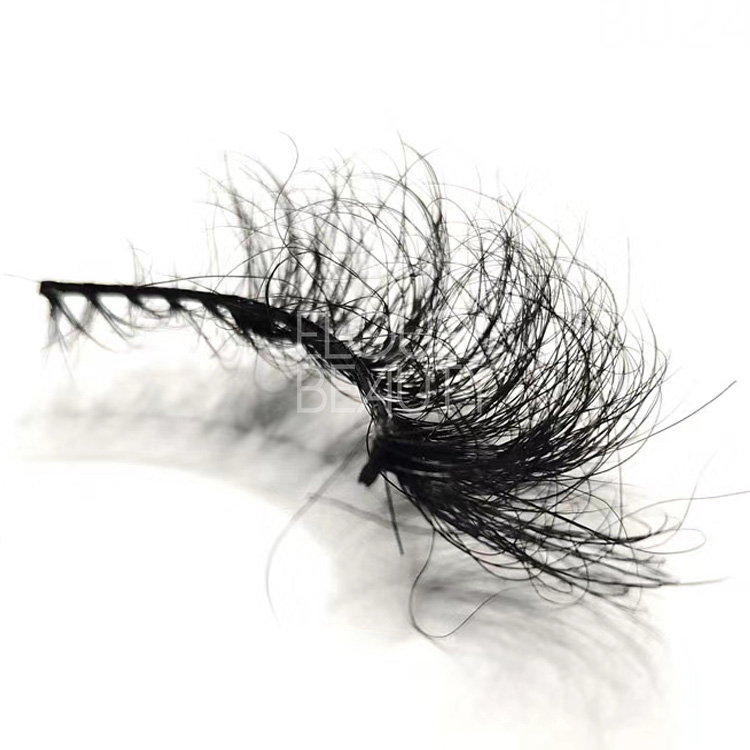 2020 newest top selling Barbie exaggerate fluffy curly 10D 25mm mink eyelashes customized EY69