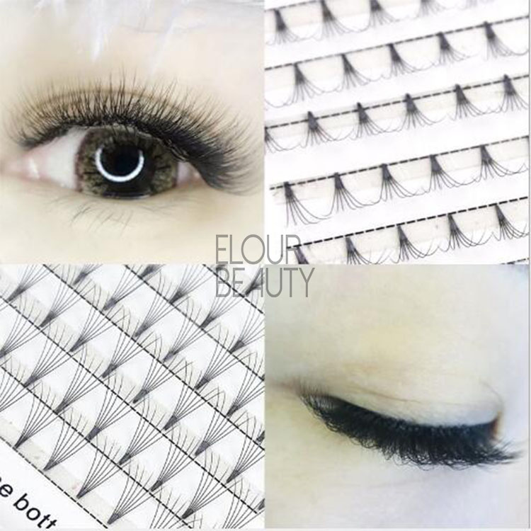 Easy to use premade russian volume fans 2D,3D,4D,5D,6D,7D  eyelash extensions EY42
