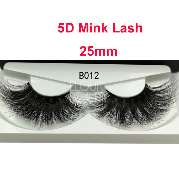 Private label 5D mink lash supplier wholesale EL138