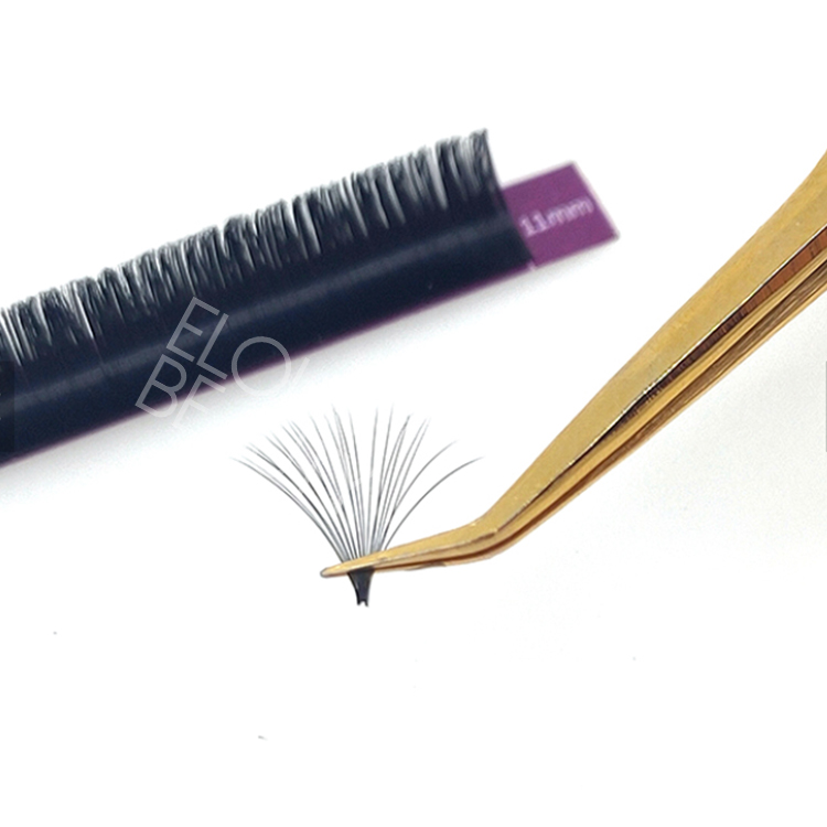 2024 Private label volume self easy fan eyelash extensions for the lash bar EY82