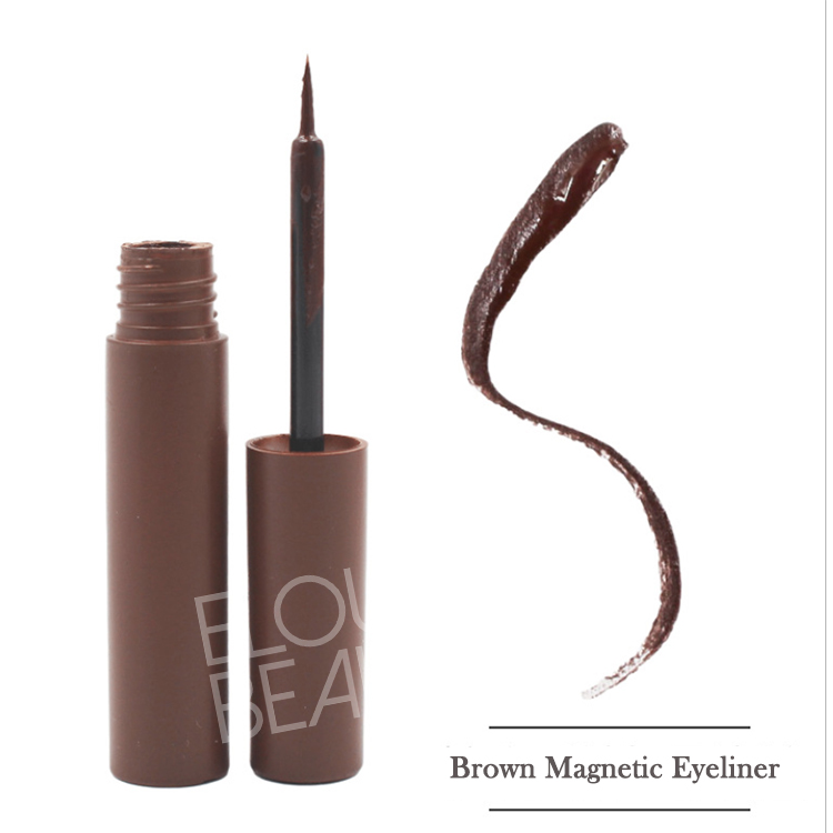 2021 newest brown color magnetic eyeliner for 6D magnetic eyelashes private label EY80