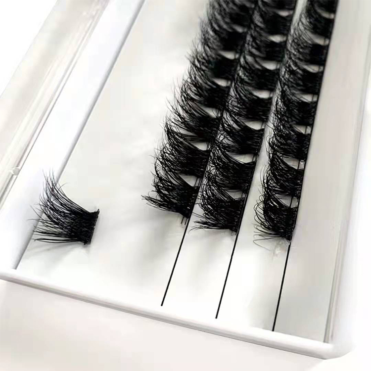 2022 DIY segmented eyelash extensions at home EM22