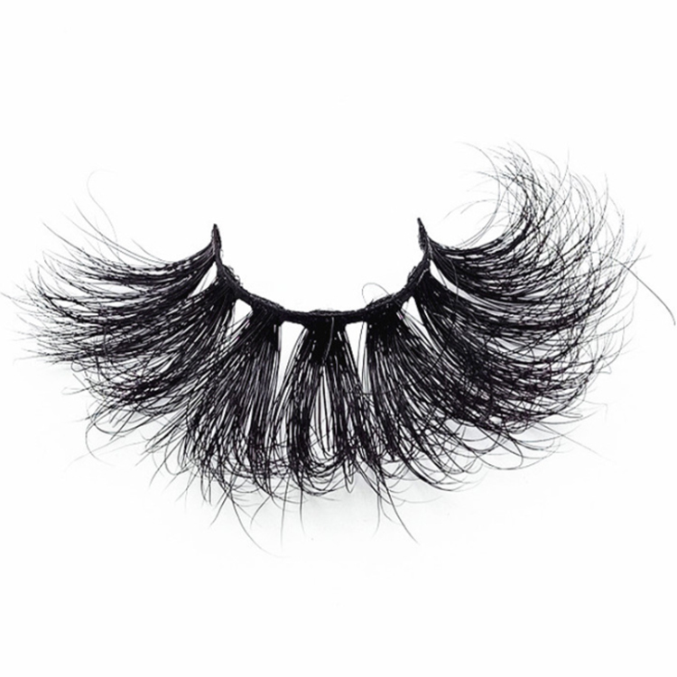 Fluffy 25mm mink individual lashes vendor EM07