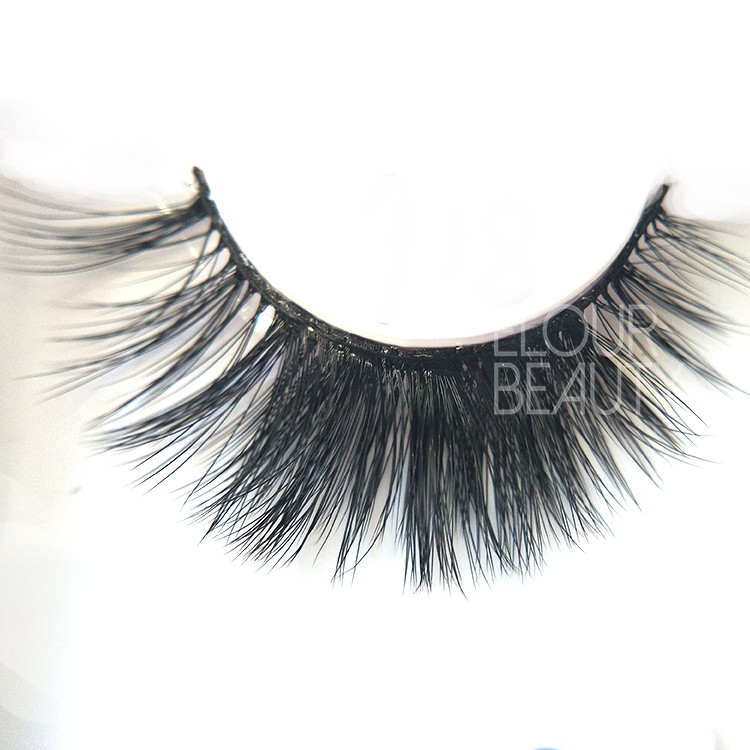 Faux mink 3D lashes eyelash extensions manufacturer China ED90