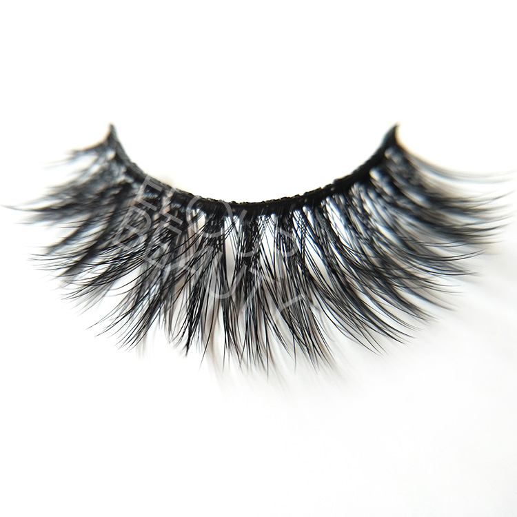 Perfect 3d silk lashes manufacturers China with custom lashes packaging EL112