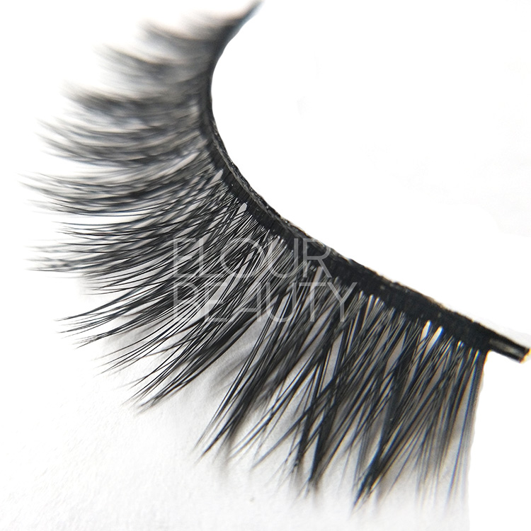 Best 3D silk strip lashes wholesale manufacturers EL91