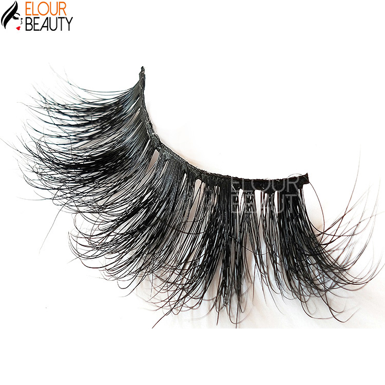 Customized lashes case of 25mm 5D mink eyelashes vendor  EY08