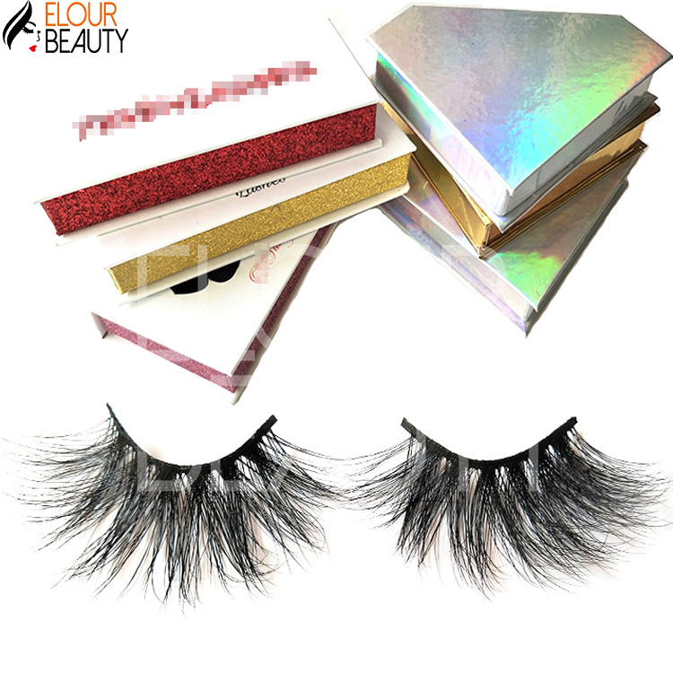 Chinease whoelsale 30mm 5d mink lashes private label supplier EY19