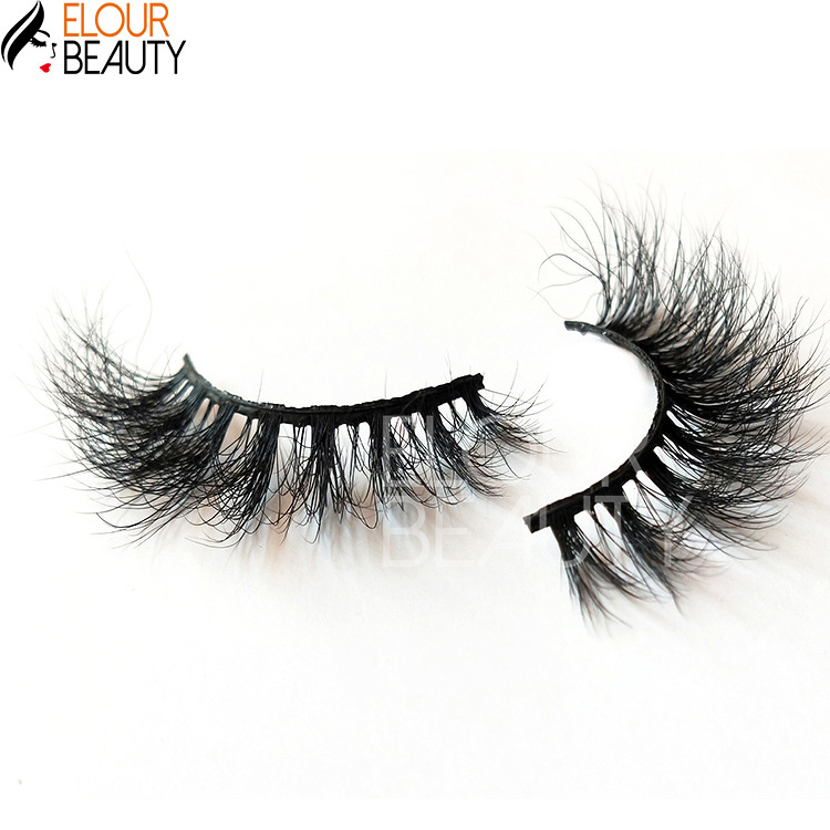 Newest long private label 5D real mink strip lashes Australia EY03
