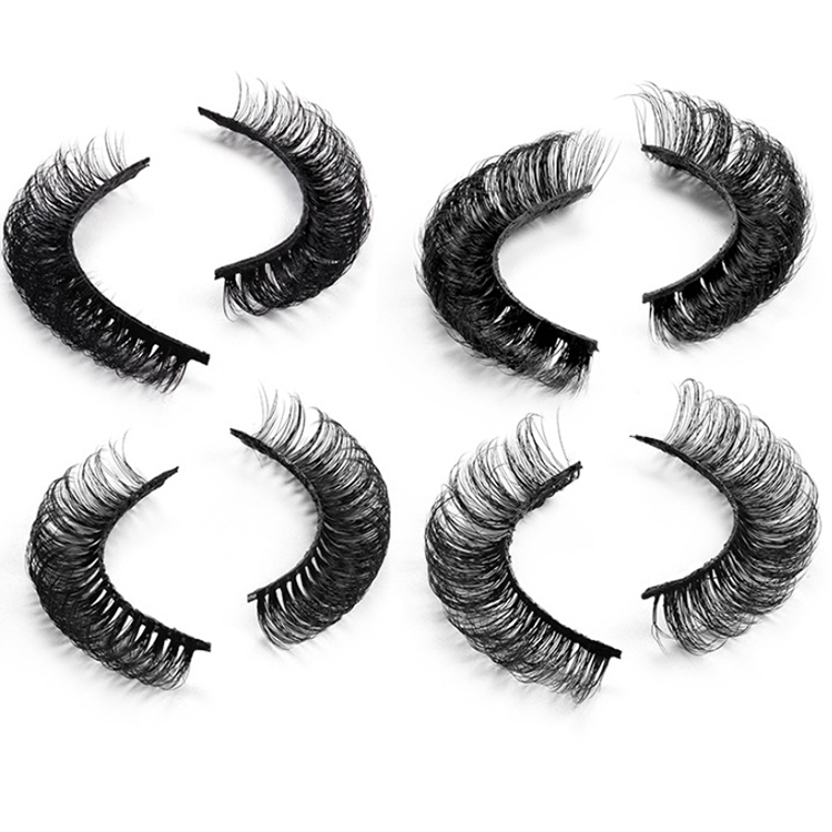 D curl Russian strip lashes wholesale EM24