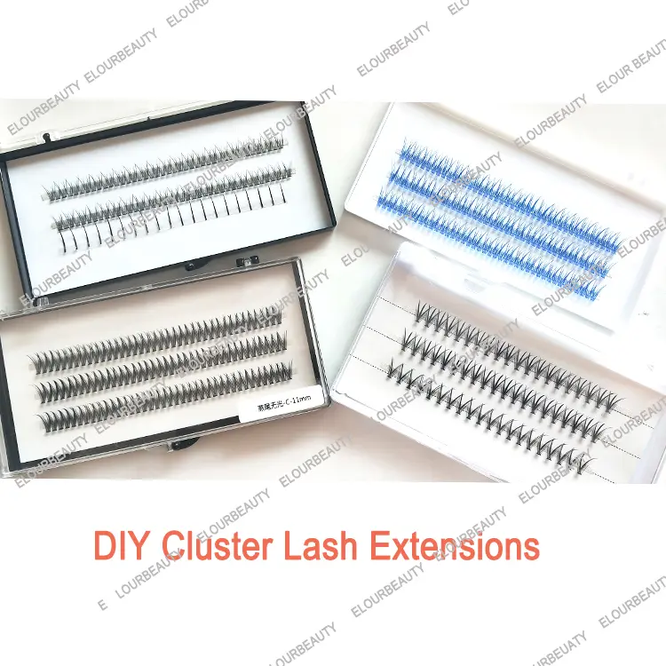 DIY clusters eyelash extensions kit for beginners EM108