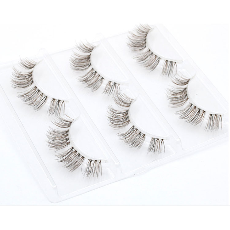 Fashion DIY 3D segmented precut cluster faux mink eyelashes private label EN02