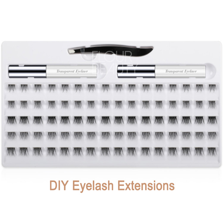 DIY pre-cut eyelash extensions vendors wholesale california  EN17