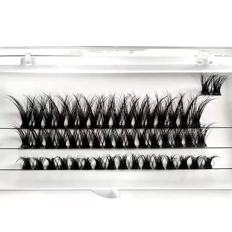 2022 DIY segmented eyelash extensions at home EM22