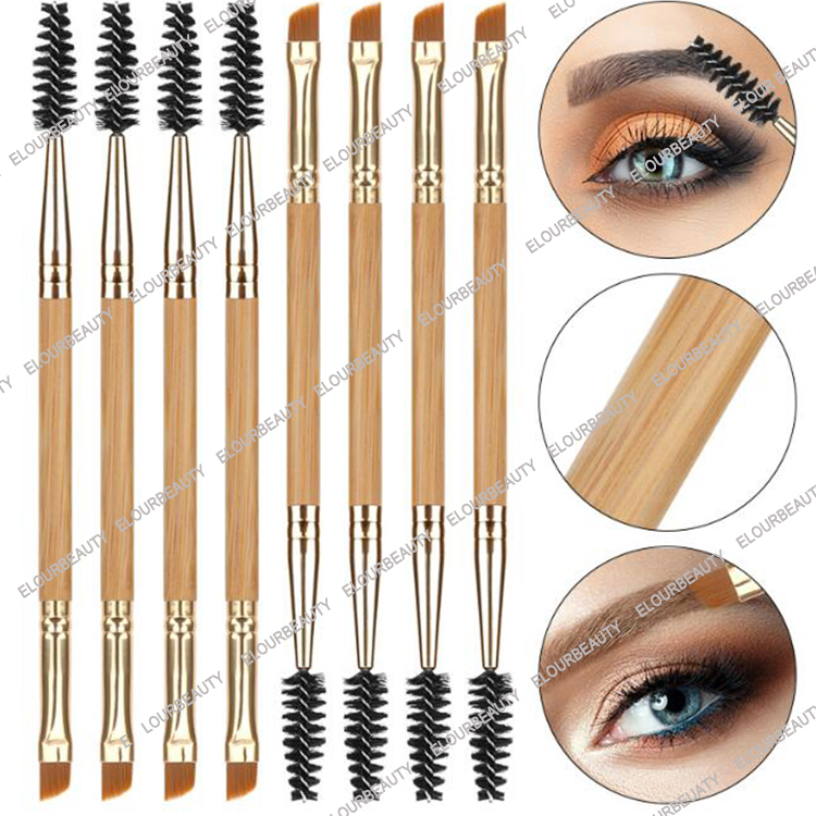 Double head eyebrow eyelash brush makeup EM42