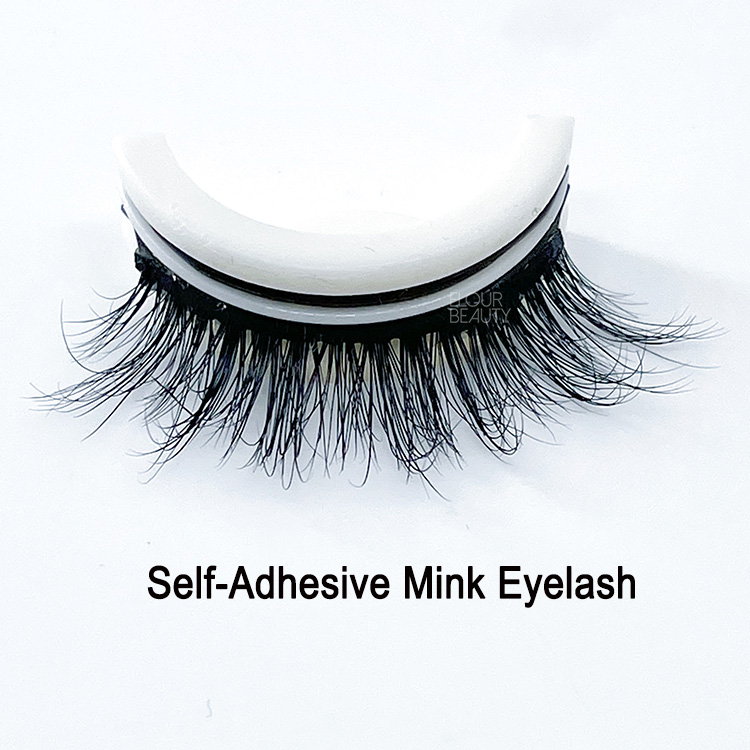 Private label self-adhesive 3D mink eyelash vendors in Arizona EN20