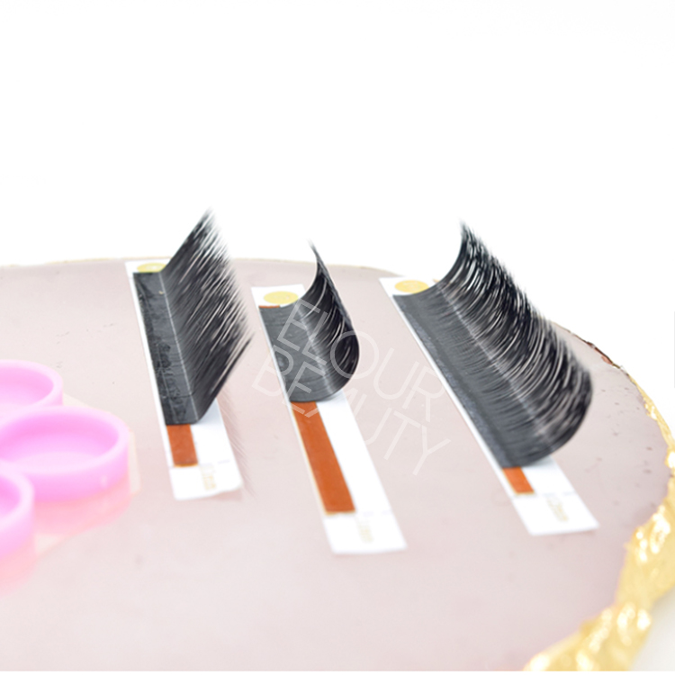 2024 Private label volume self easy fan eyelash extensions for the lash bar EY82