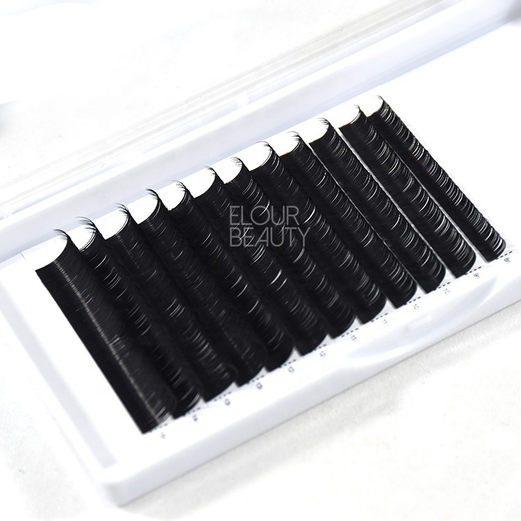 Wholesale Korean mink 3D volume eyelash extensions individual lash extensions private label EY76