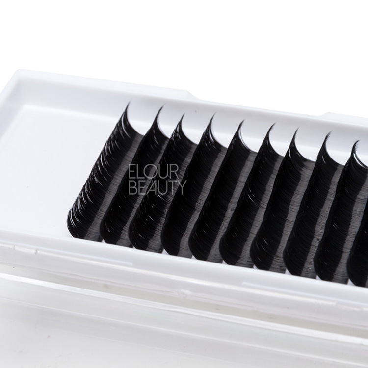 0.05,0.07 auto fan easy blooming eyelash extensions private label EL143