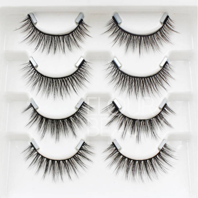 Invisible glamnetic magnetic eyelashes  manufacturer china EN29