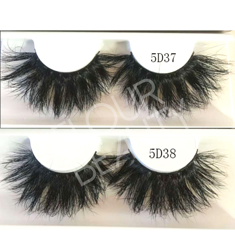 Wholesale China best 25mm 5D mink lashes manufacturers EL149