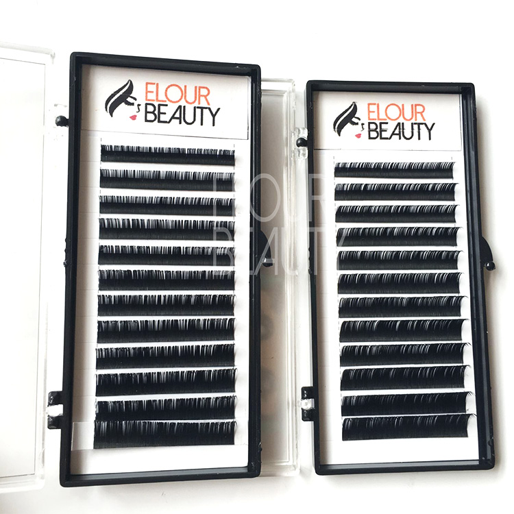  3D silk private label eyelash extension products manufacturers EL107