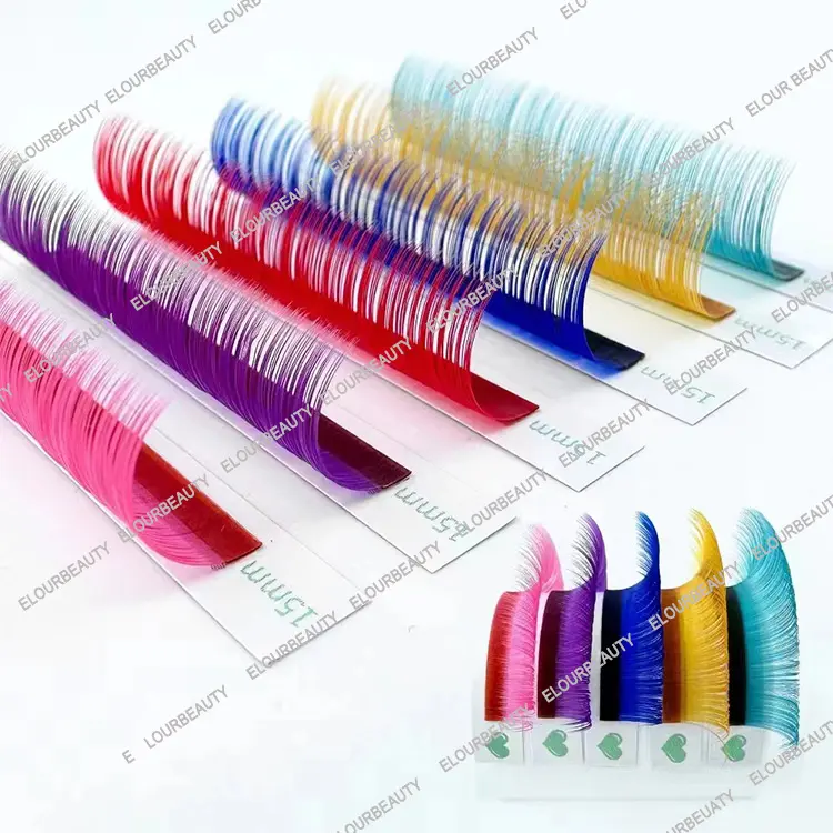 Best colored volume eyelash extensions trays EM98