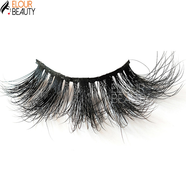 Customized lashes case of 25mm 5D mink eyelashes vendor  EY08