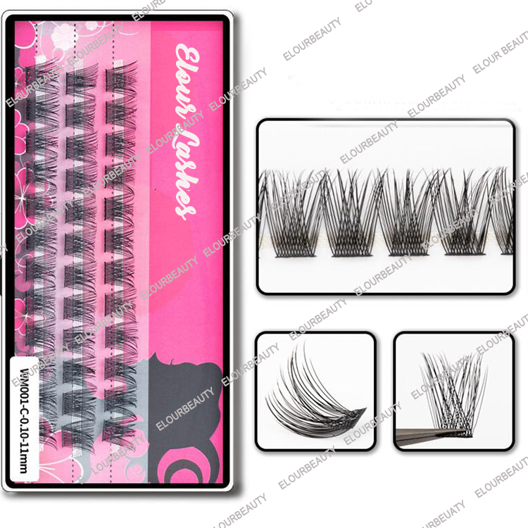 Cluster individual DIY lash extensions EM45