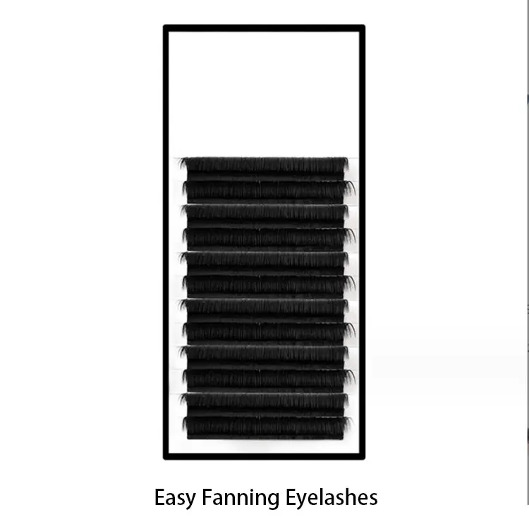 Volume easy fanning lash extension supplies EM125