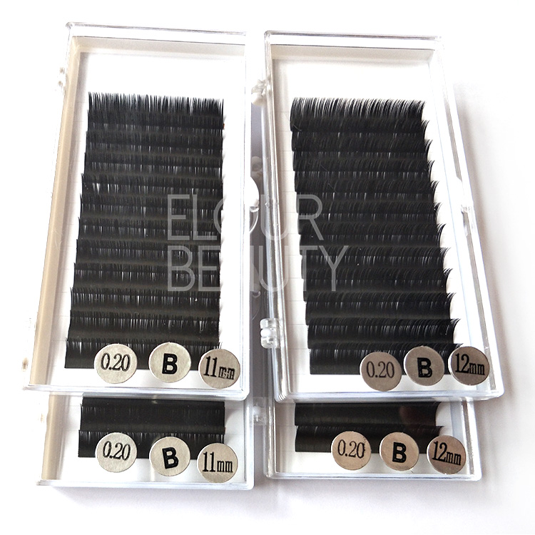 Private label cashmere  eyelash extensions factory wholesale EL126