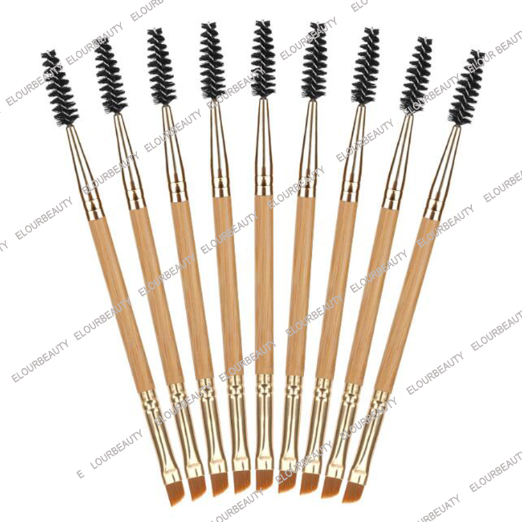 Double head eyebrow eyelash brush makeup EM42