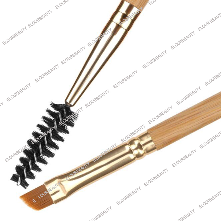 Double head eyebrow eyelash brush makeup EM42