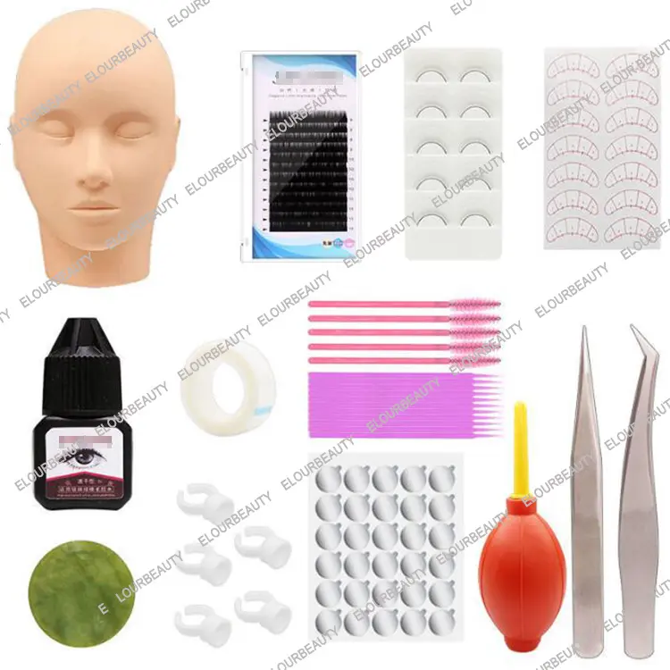 Professional eyelash extensions training starter kits EM96
