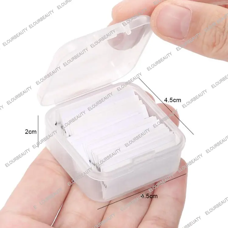Reusable self-adhesive eyelash strips tapes EM104