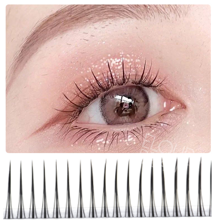 A shape fairy hair self grafting individual eyelash extensions wholesale EM04