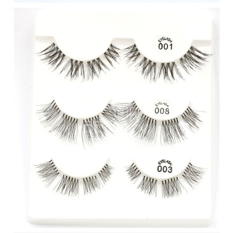 Fashion DIY 3D segmented precut cluster faux mink eyelashes private label EN02