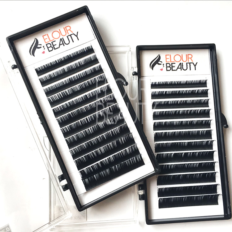  3D silk private label eyelash extension products manufacturers EL107