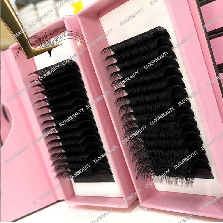 Easy fan faux mink eyelash extensions  EM46