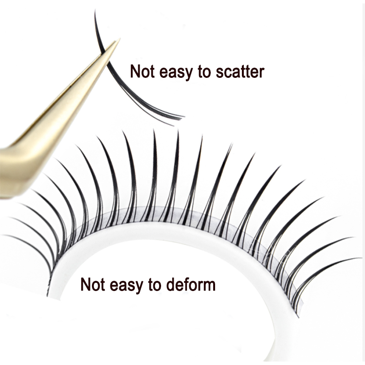 A shape fairy hair self grafting individual eyelash extensions wholesale EM04