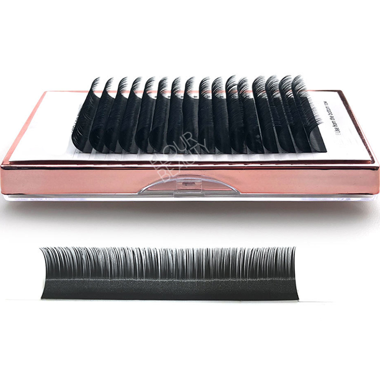 Wholesale Korean mink 3D volume eyelash extensions individual lash extensions private label EY76