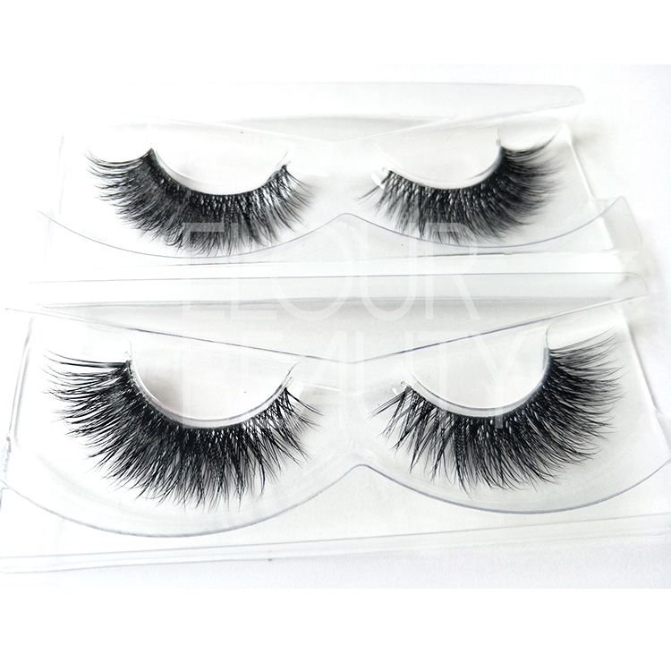 Best invisible band premium mink 3d lashes wholesale EL140