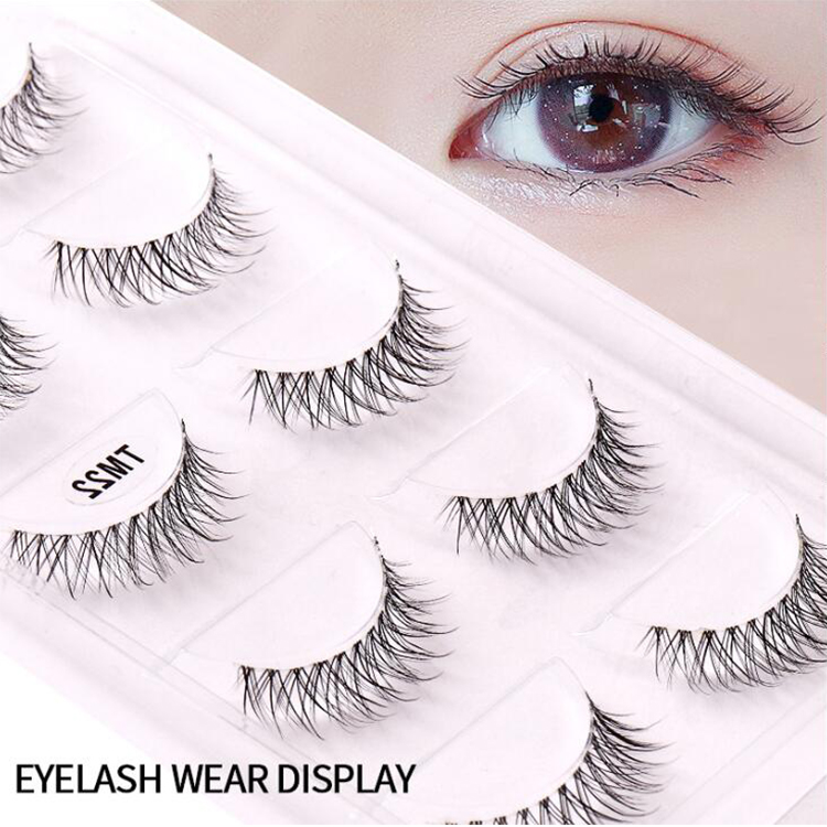 Invisible Band Fasle Eyelashes-both DIY EM120