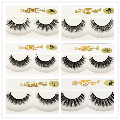 Cheap longer 3d silk best false eyelashes ES31