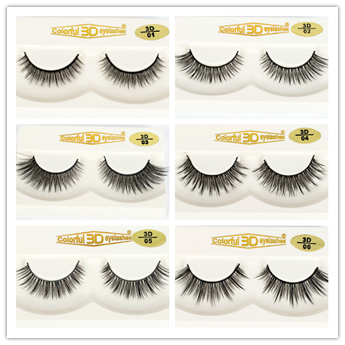 Customized packaging 3D silk eye lash growth ES32