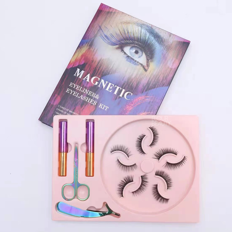 Private label magnetic eyelash kit by eyelash manufaturer uk EN21