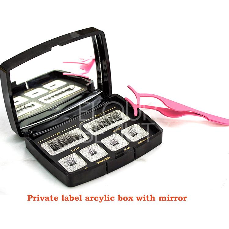 Private label magnetic false eyelashes manufacturers wholesale EL119