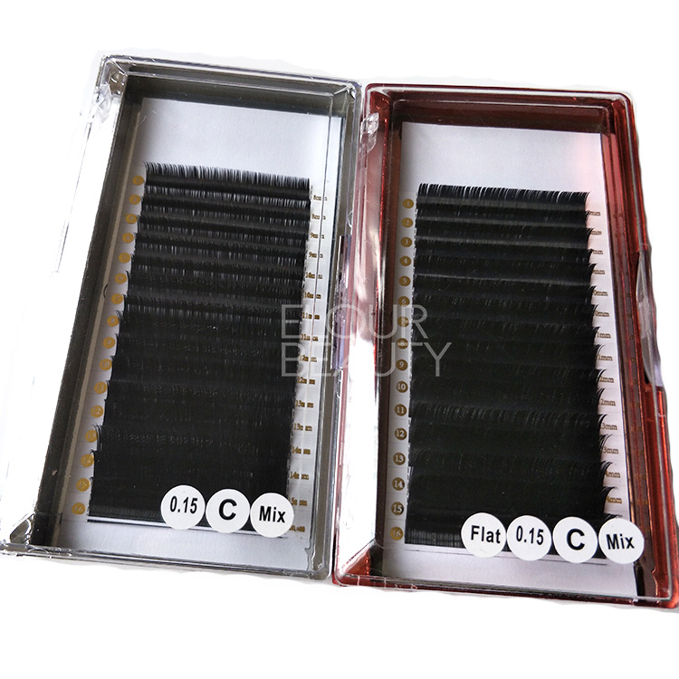 Best indiviual 3d mink lash extensions wholesale factory EL145