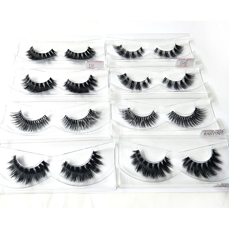 Best invisible band premium mink 3d lashes wholesale EL140